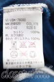 画像4: ANGLOMANIA 中古 / タータンチェックロングシャツ S 青  H-24-11-17-075-bl-IN-ZH (4)