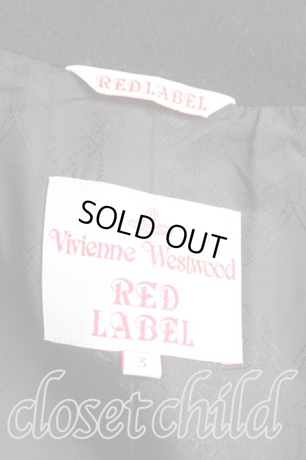 画像4: ヴィヴィアンウエストウッド 中古 / ハイネックサイドボタンコート 3 黒  H-24-11-17-094-co-IN-ZH (4)