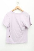 画像2: ANGLOMANIA 中古 / カットラスオーブワッペンTシャツ M 紫  H-24-11-17-107-ts-IN-ZH (2)