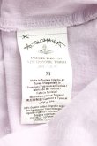 画像4: ANGLOMANIA 中古 / カットラスオーブワッペンTシャツ M 紫  H-24-11-17-107-ts-IN-ZH (4)
