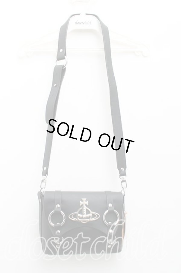 画像2: ヴィヴィアンウエストウッド 中古 / BETTYミニショルダーバッグ  黒  H-24-11-17-010-ba-OD-ZH (2)