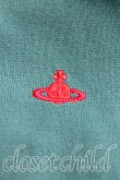 画像5: ヴィヴィアンウエストウッド 中古 / 単色オーブ刺繍カーディガン 2 緑  H-24-11-17-113-to-IN-ZH (5)