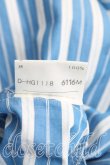 画像4: ヴィヴィアンウエストウッド 中古 / ストライプシャツワンピース UK10 青  H-24-11-24-004-op-IN-ZH (4)