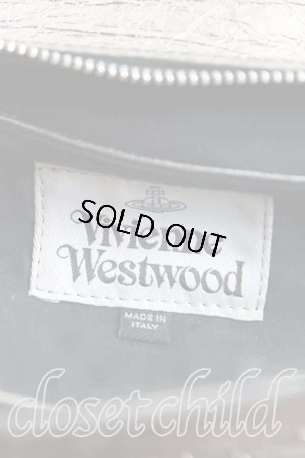 画像4: ヴィヴィアンウエストウッド 中古 / メタリックショルダーバッグ  シルバー  H-24-11-24-042-ba-OD-ZH (4)