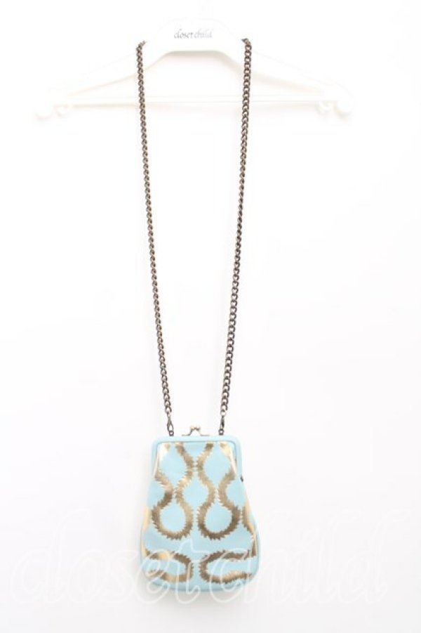 画像2: ヴィヴィアンウエストウッド 中古 / ミニヤスミンショルダーバッグ  サックス  H-24-11-24-051-ba-OD-ZH (2)