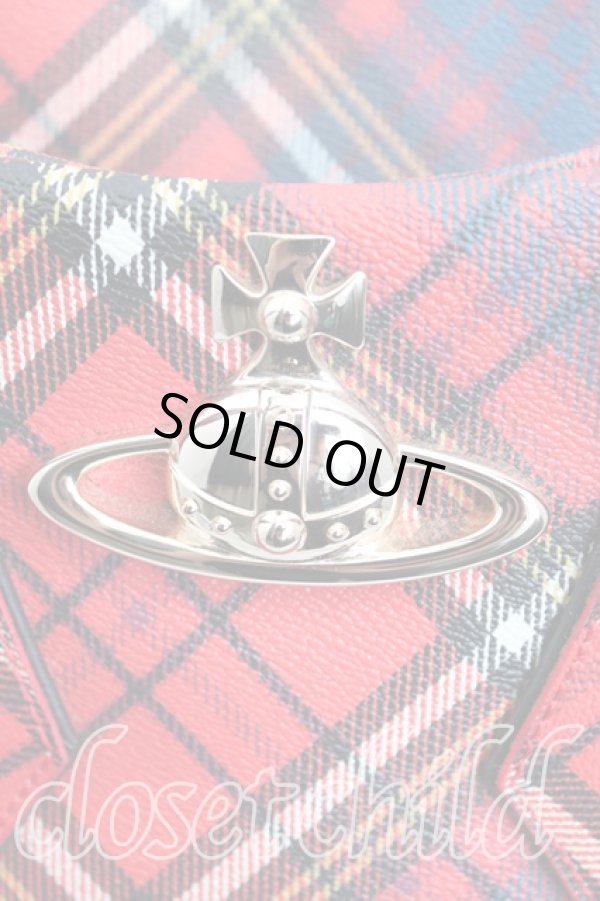 画像5: ヴィヴィアンウエストウッド 中古 / ダービーラージヤスミンバッグ  赤  H-24-11-24-053-ba-OD-ZH (5)