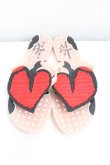 画像2: ヴィヴィアンウエストウッド×Melissa / ハートサンダル 38 ベージュ  H-24-11-24-065-sh-IN-ZH (2)