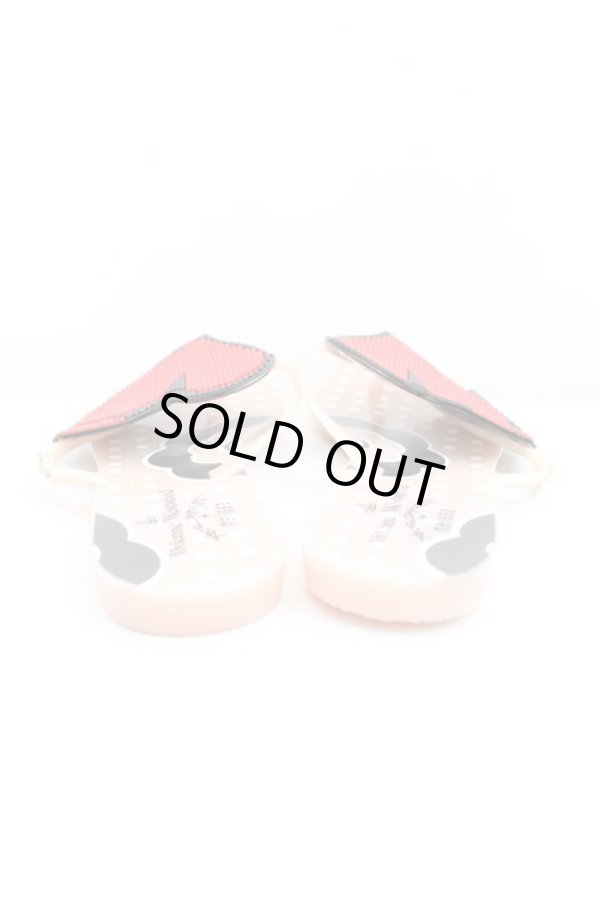 画像4: ヴィヴィアンウエストウッド×Melissa / ハートサンダル 38 ベージュ  H-24-11-24-065-sh-IN-ZH (4)