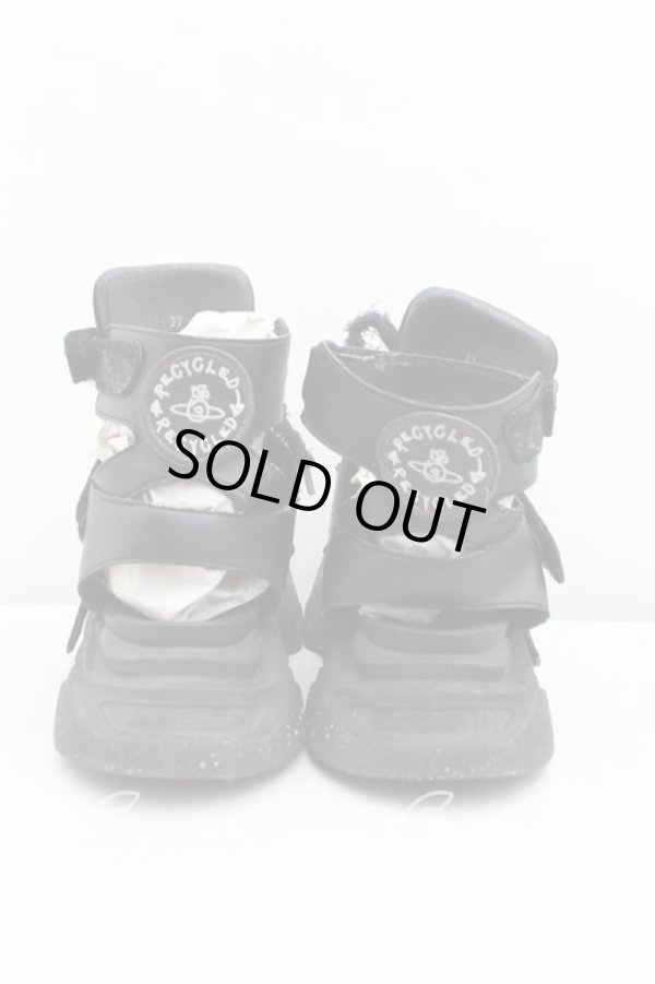 画像4: ヴィヴィアンウエストウッド 中古 / ROMMPER サンダル 37 黒  H-24-11-24-070-sh-OD-ZH (4)