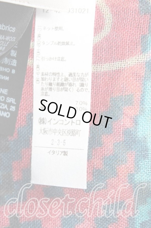 画像3: ヴィヴィアンウエストウッド 中古 / MAC ANDY TARTANストール  青  H-24-11-24-077-gd-IN-ZH (3)