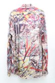 画像2: ヴィヴィアンウエストウッド MAN 中古 / TAPESTRY PLANISTシャツ 46 マルチ  H-24-11-24-019-bl-OD-ZH (2)