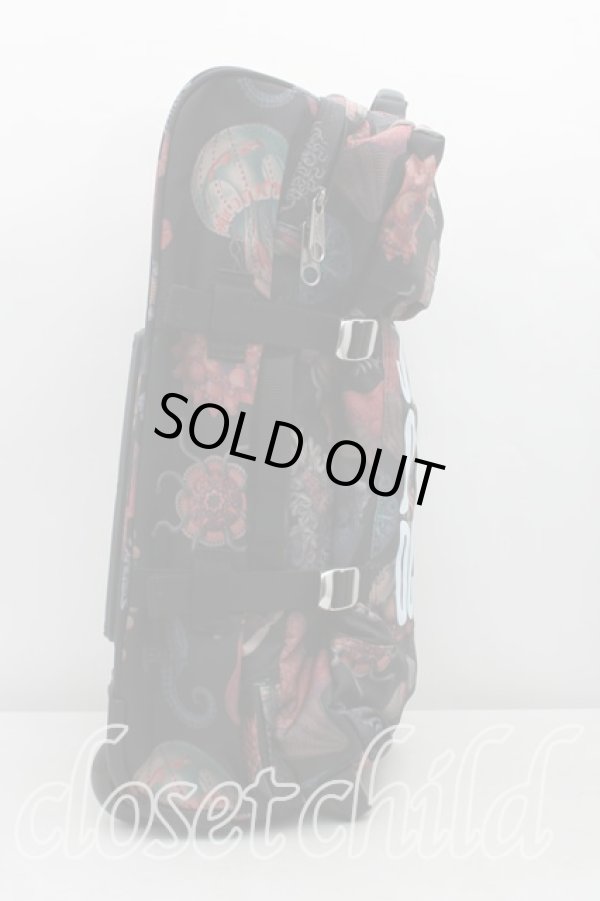 画像4: ヴィヴィアンウエストウッド 中古 / SAVE OUR OCEANキャリーケース  黒  H-24-12-01-031-ba-IN-ZH (4)