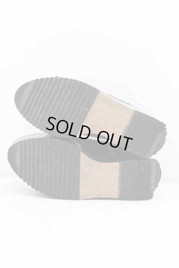 画像5: ヴィヴィアンウエストウッド 中古 / エナメルキルトウィングチップシューズ 38 黒  H-24-12-01-050-sh-OD-ZH (5)