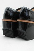 画像6: ヴィヴィアンウエストウッド 中古 / エナメルキルトウィングチップシューズ 38 黒  H-24-12-01-050-sh-OD-ZH (6)