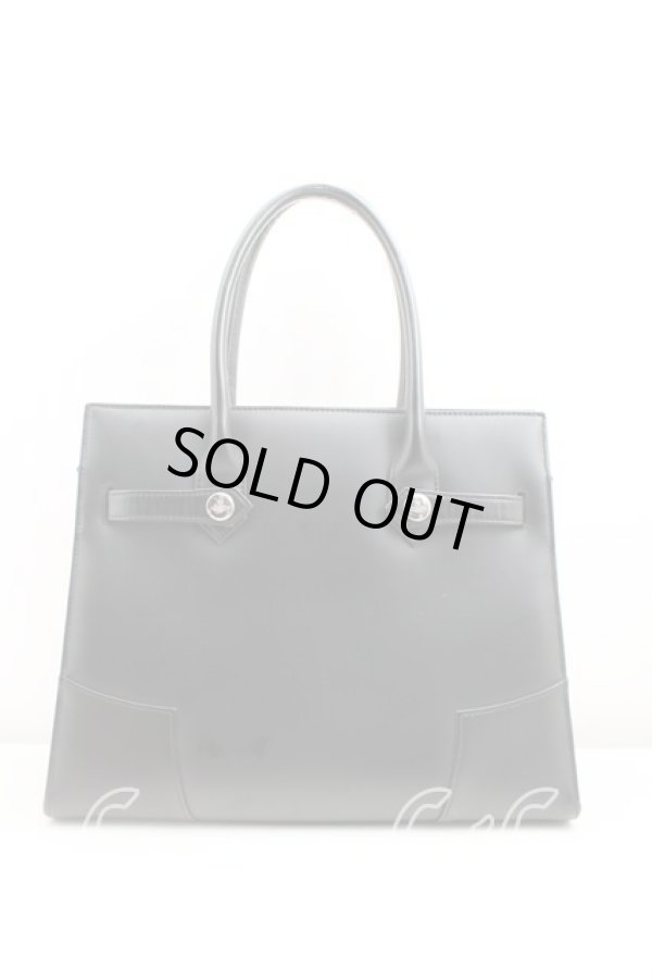 画像2: ヴィヴィアンウエストウッド 中古 / レザーハンドバッグ  黒  H-24-12-08-060-ba-IN-ZH (2)