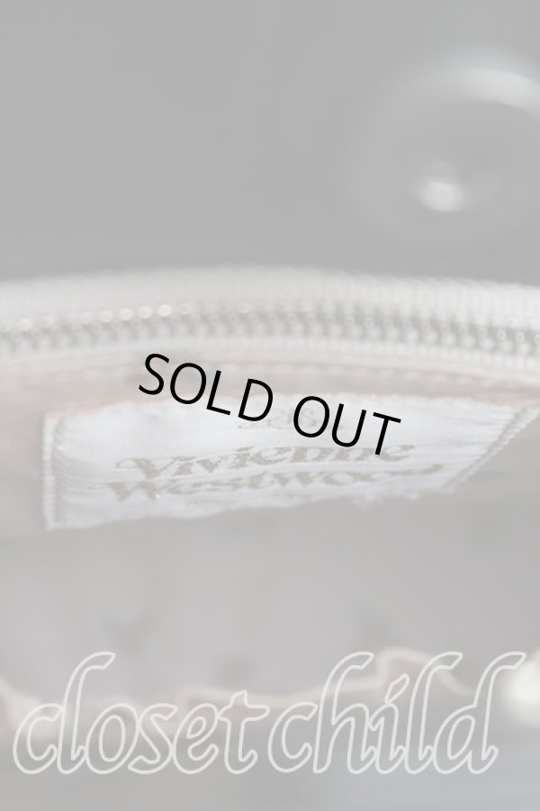 画像4: ヴィヴィアンウエストウッド 中古 / レザーハンドバッグ  黒  H-24-12-08-060-ba-IN-ZH (4)