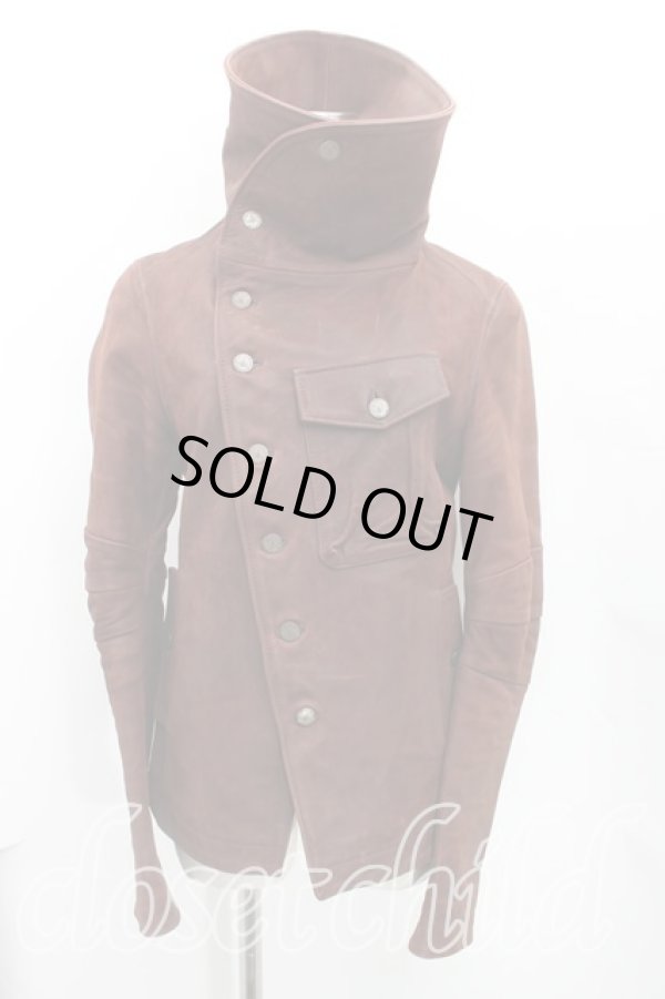 画像3: ヴィヴィアンウエストウッド MAN 中古 / レザージャケット 44 茶  H-24-12-08-001-jc-IN-ZH (3)