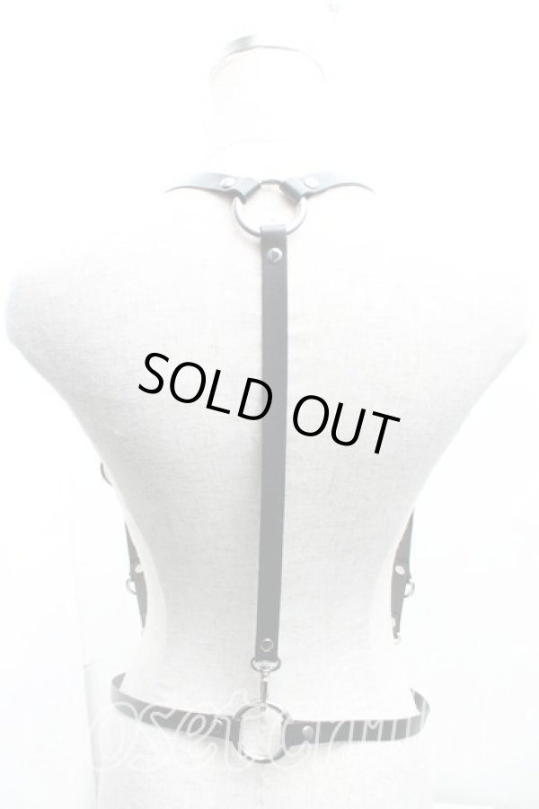 画像2: ヴィヴィアンウエストウッド 中古 / スタッズハーネス  黒  H-24-12-08-075-gd-OD-ZH (2)