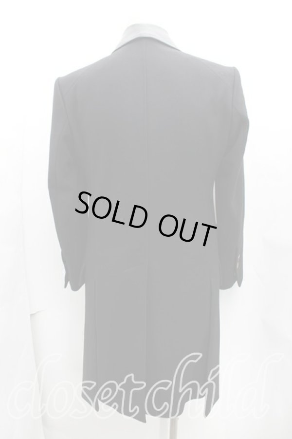 画像2: ヴィヴィアンウエストウッド MAN 中古 / レザー切替シングルコート 44 黒  H-24-12-08-008-co-IN-ZH (2)