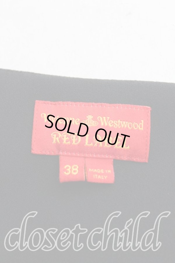 画像3: ヴィヴィアンウエストウッド 中古 / 異素材切替ワンピース 38 黒  H-24-12-15-027-op-IN-ZH (3)