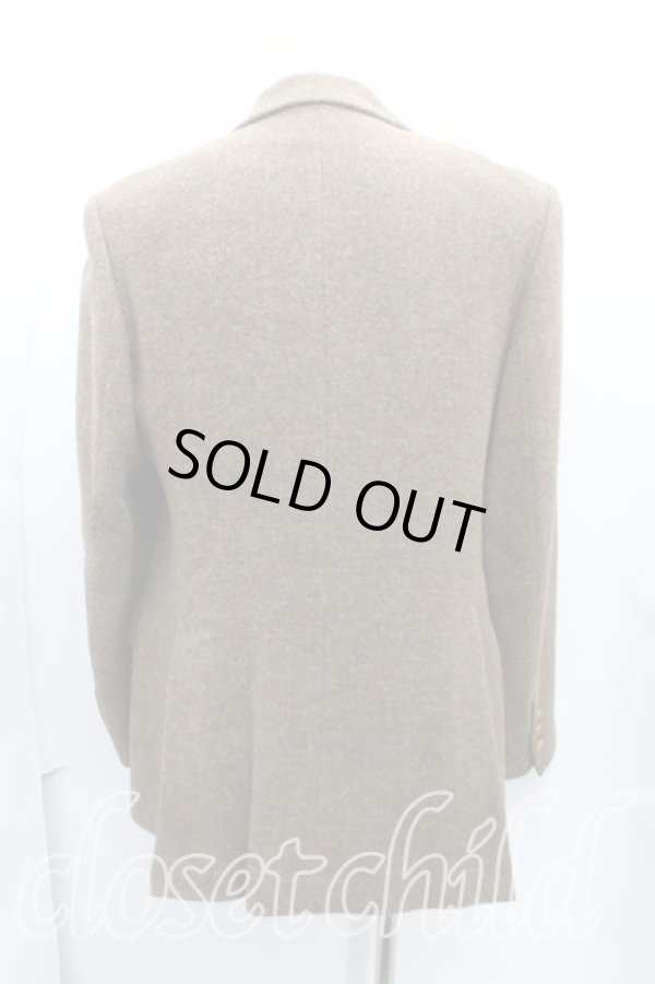 画像2: ヴィヴィアンウエストウッド MAN 中古 / ツイードジャケット 48 茶  H-24-12-15-005-jc-IN-ZH (2)