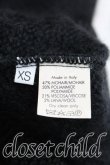 画像4: ヴィヴィアンウエストウッド 中古 / カラーオーブ刺繍ウラウンドネックニット XS 黒  H-24-12-15-053-to-IN-ZH (4)