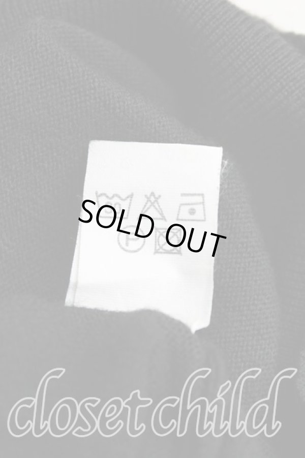 画像5: ヴィヴィアンウエストウッド 中古 / カラーオーブ刺繍カーディガン M 黒  H-24-12-15-054-to-IN-ZH (5)