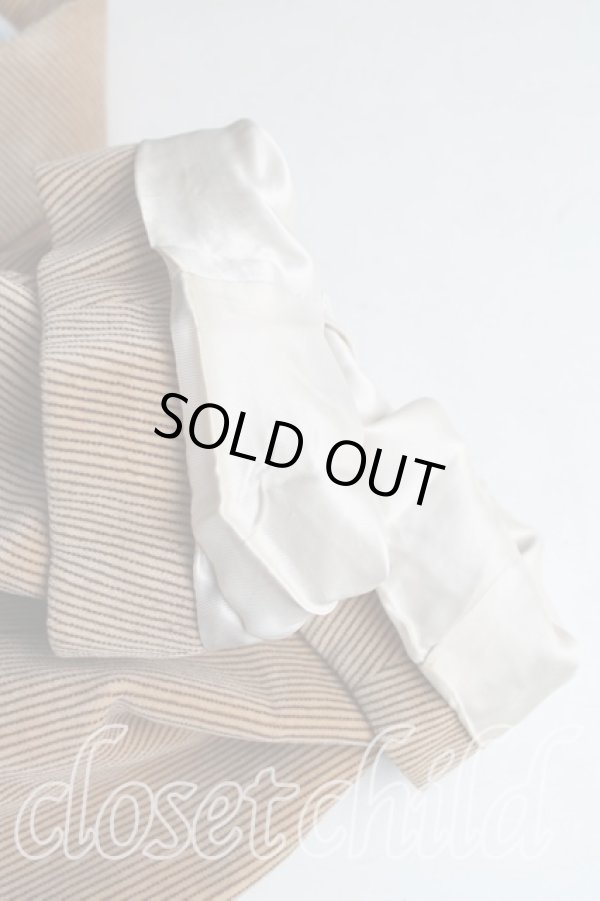 画像5: ヴィヴィアンウエストウッド MAN 中古 / ストライプスエードジャケット 50 茶  H-24-12-15-006-jc-IN-ZH (5)