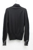 画像2: ヴィヴィアンウエストウッド MAN 中古 / カラーオーブ刺繍タートルネックニット M 黒  H-24-12-15-057-to-IN-ZH (2)