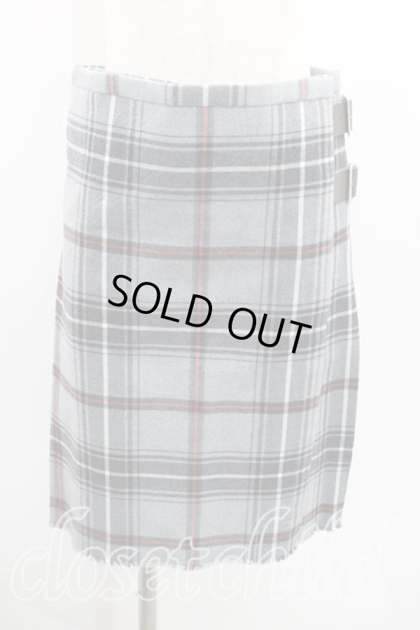 画像3: ヴィヴィアンウエストウッド 中古 / タータンチェックキルトセットアップ 01 灰  H-24-12-15-064-su-OD-ZH (3)