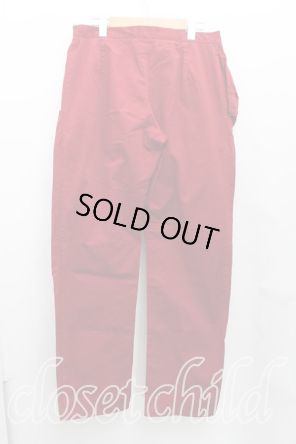 画像2: ヴィヴィアンウエストウッド 中古 / テーパードパンツ 42 赤  H-24-12-15-069-pa-OD-ZH (2)