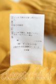 画像4: ヴィヴィアンウエストウッド 中古 / ベルスリーブカットソー  マスタード  H-24-12-15-082-to-OD-ZH (4)
