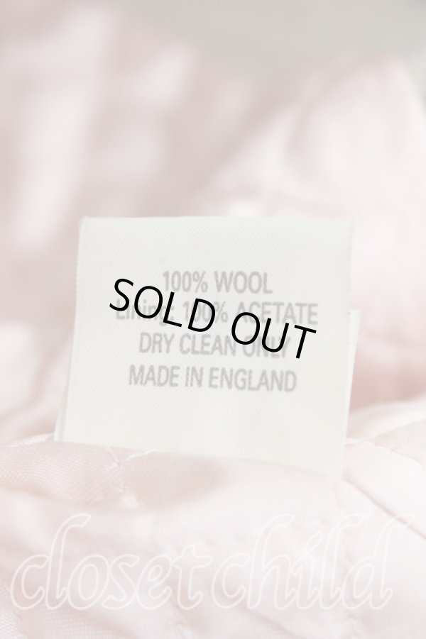 画像6: ヴィヴィアンウエストウッド 中古 / ツイードストライプロングコート UK10 ベージュ  H-24-12-15-009-co-IN-ZH (6)