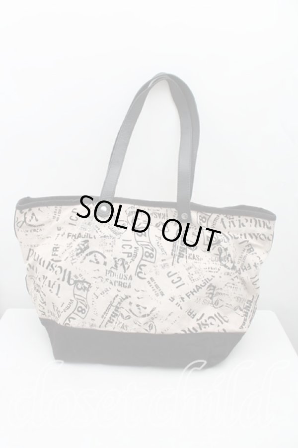 画像2: ヴィヴィアンウエストウッド 中古 / アフリカトートバッグ  黒  H-24-12-15-095-ba-IN-ZH (2)