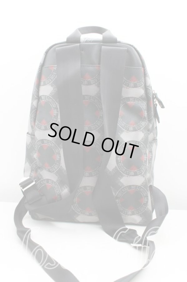 画像2: ヴィヴィアンウエストウッド 中古 / クロスペイントリュック  灰  H-24-12-15-098-ba-IN-ZH (2)