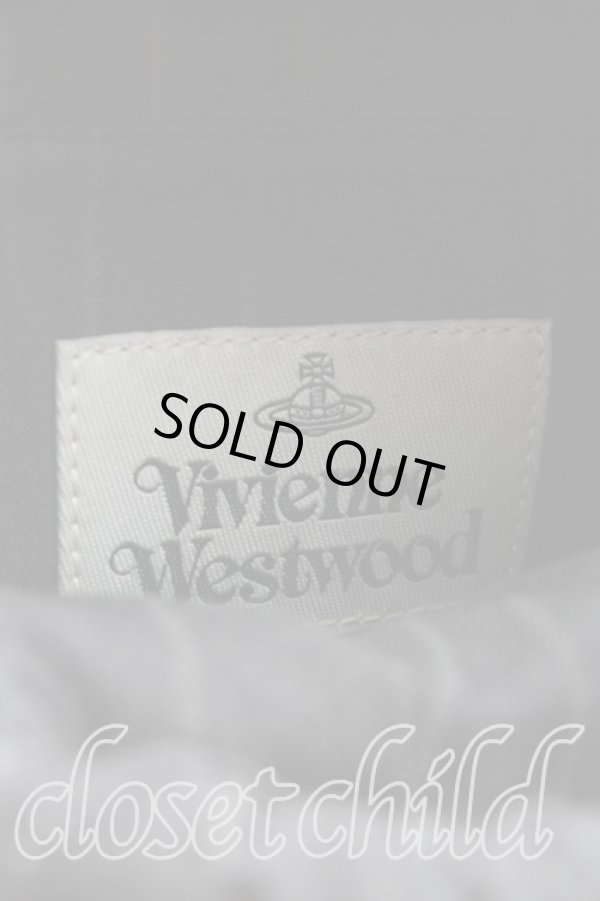 画像4: ヴィヴィアンウエストウッド 中古 / タータンチェックボディバッグ  黄色  H-24-12-15-102-ba-OD-ZH (4)