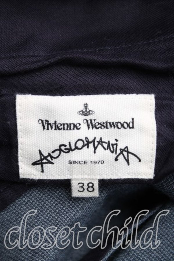 画像3: ANGLOMANIA 中古 / スエードリブパンツ  黒  H-24-12-15-017-pa-OD-ZH (3)