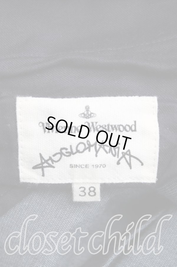 画像3: ANGLOMANIA 中古 / スエードリブパンツ  黒  H-24-12-15-017-pa-OD-ZH (3)