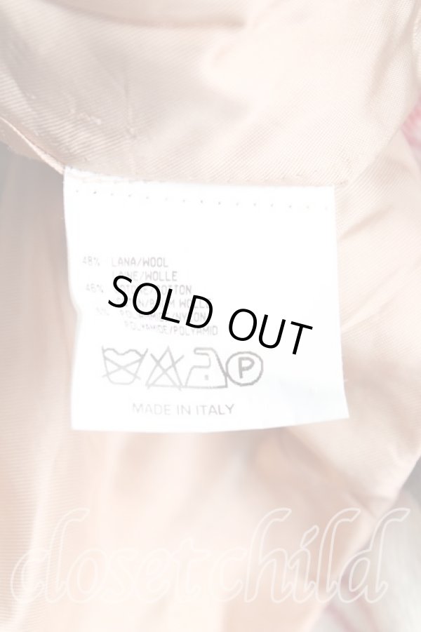 画像4: ヴィヴィアンウエストウッド 中古 / タータンチェックジャケット 40 黒×白  H-24-12-22-030-jc-IN-ZH (4)