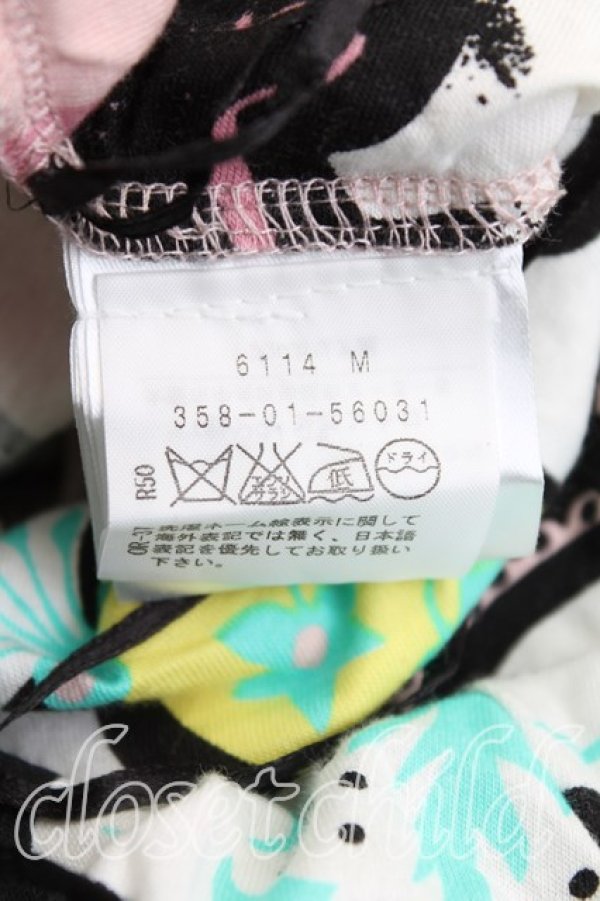 画像4: ANGLOMANIA 中古 / イコン柄変形カットソーワンピース XS ピンク  H-24-12-22-032-op-IN-ZH (4)