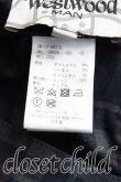 画像4: ヴィヴィアンウエストウッド MAN 中古 / タータンチェックサルエルパンツ 44 黒×灰  H-24-12-22-036-pa-IN-ZH (4)