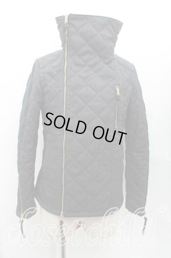 画像3: ヴィヴィアンウエストウッド 中古 / ライダース風キルティングブルゾン 44 灰  H-24-12-22-051-jc-OD-ZH (3)