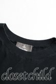 画像5: ヴィヴィアンウエストウッド MAN 中古 / オーブ刺繍総柄サマーニット 48 黒  H-24-12-22-059-to-OD-ZH (5)