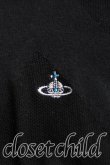 画像6: ヴィヴィアンウエストウッド MAN 中古 / オーブ刺繍総柄サマーニット 48 黒  H-24-12-22-059-to-OD-ZH (6)