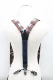 画像2: ヴィヴィアンウエストウッド 中古 / サスペンダー  茶  H-24-12-22-018-gd-OD-ZH (2)