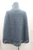 画像2: ヴィヴィアンウエストウッド 中古 / ハイネックポンチョ S 青  H-24-12-29-021-to-IN-ZH (2)