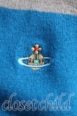 画像6: ヴィヴィアンウエストウッド 中古 / カラーオーブ刺繍カーディガン L 茶×青×ピンク  H-24-12-29-022-to-IN-ZH (6)
