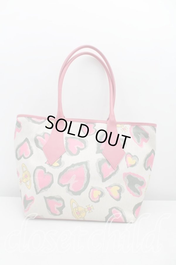 画像2: ヴィヴィアンウエストウッド 中古 / シークレットハートハンドバッグ  ピンク  H-24-12-29-027-ba-OD-ZH (2)