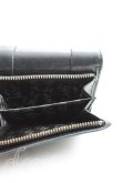 画像5: ヴィヴィアンウエストウッド 中古 / スタッド折財布  黒  H-24-12-29-042-wa-OD-ZH (5)