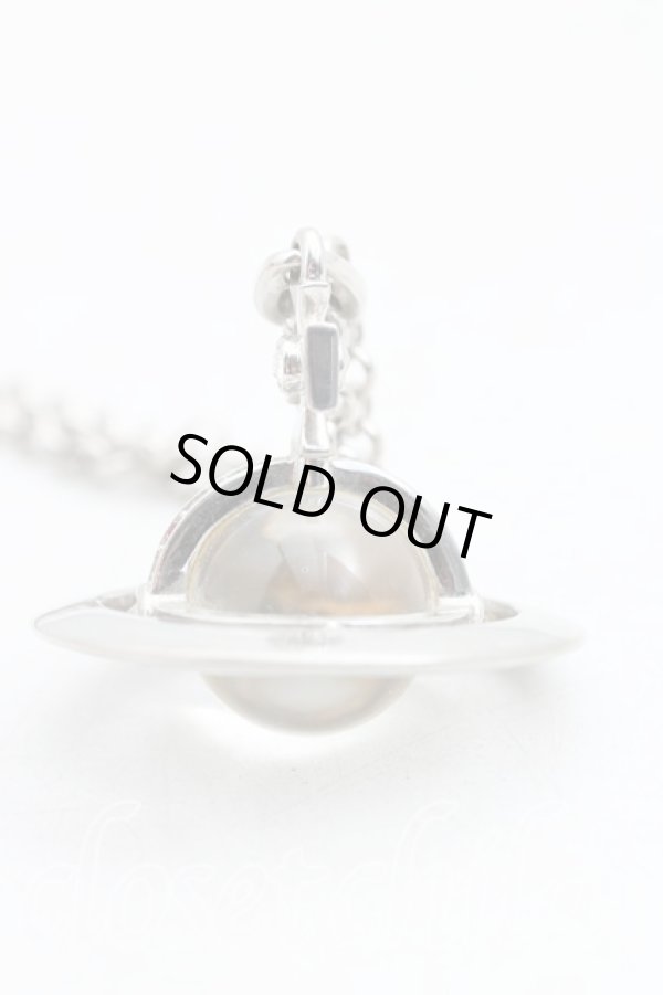 画像2: ヴィヴィアンウエストウッド 中古 / スモールオーブネックレス  シルバー  H-24-12-29-066-nl-IN-ZH (2)